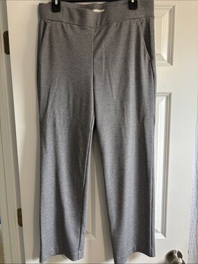 Black and white Stretch Pull-On Pants